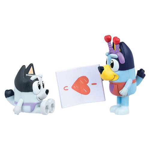 Bluey & Muffin Figures