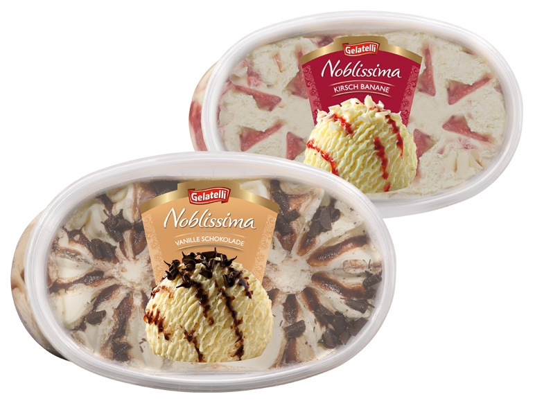 GELATELLI Noblissima Mini Gestrudeltes Eis