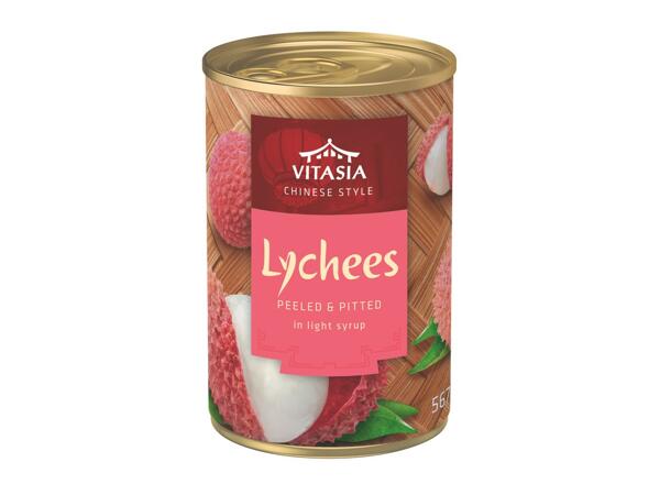 Lychees Peeled