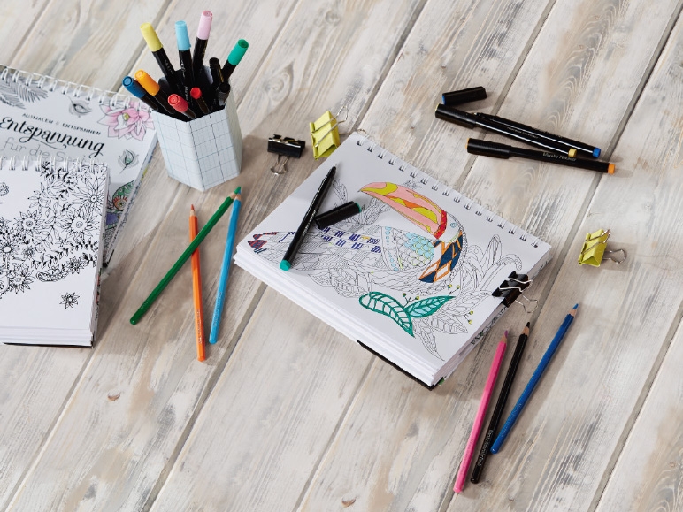 Marabu Creabox(R) Watercolour Pens/Watercolour Pencils/Fineliner Pens