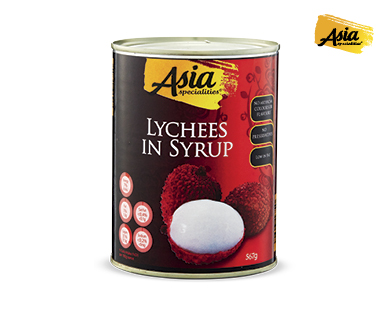 LYCHEES IN SYRUP 567G