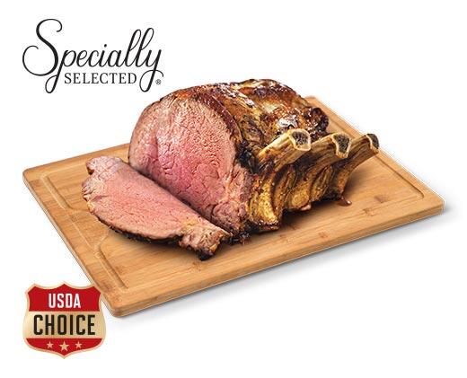 Specially Selected 
 USDA Choice Bone-In Ribeye Roast