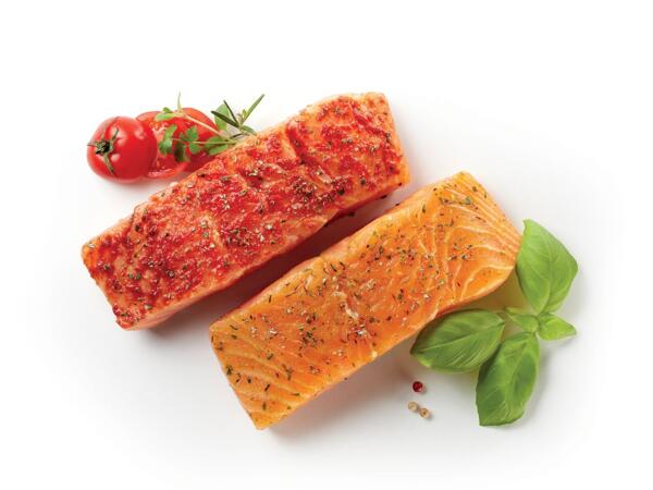 Salmon Fillet Marinated
