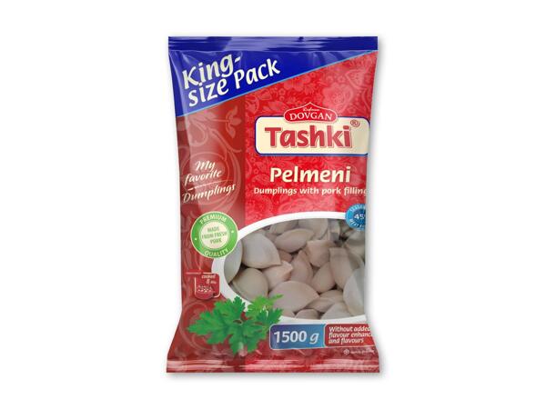 Dovgan pelmeni med kylling eller grisekød