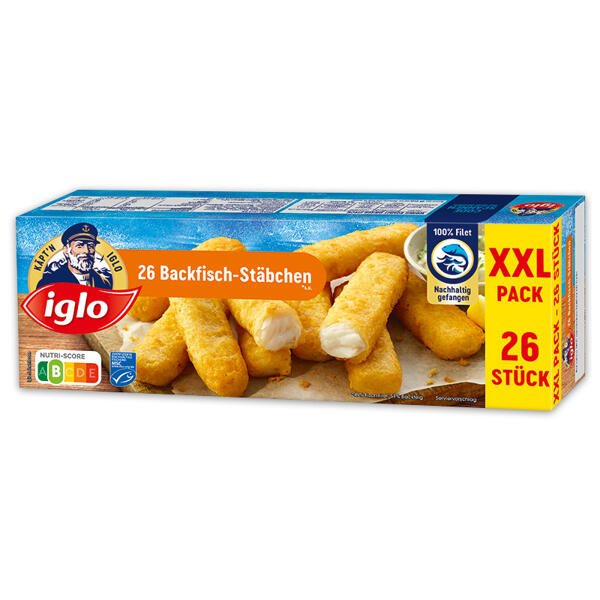 Backfisch-Stäbchen / Filegro XXL