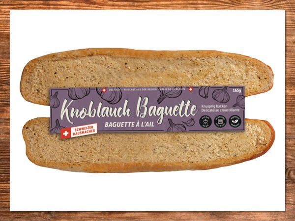 Baguette all'aglio