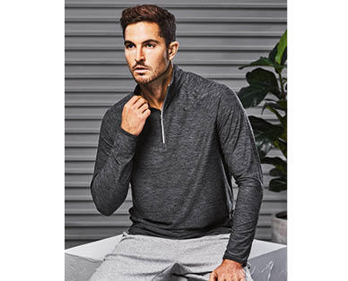 Men's Fitness Quarter Zip Top