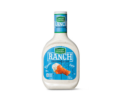Tuscan Garden Ranch or Blue Cheese Dressing and Dip