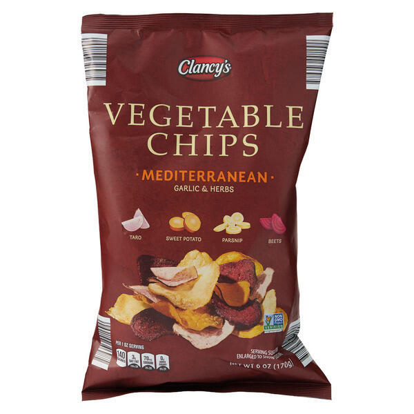 Clancy's Vegetable Chips Mediterranean