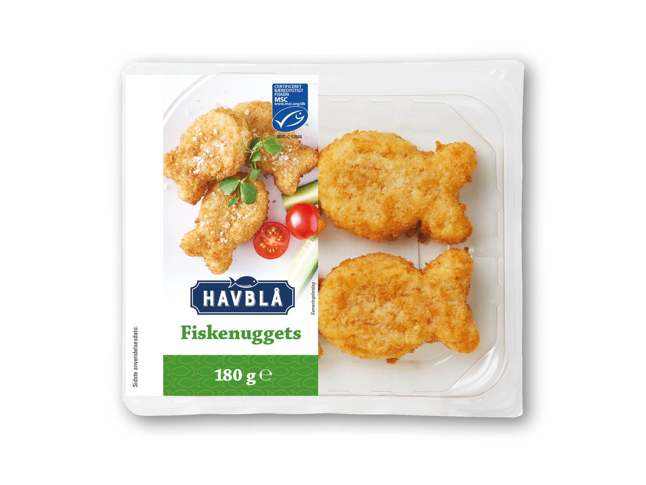 HAVBLÅ Fiskenuggets