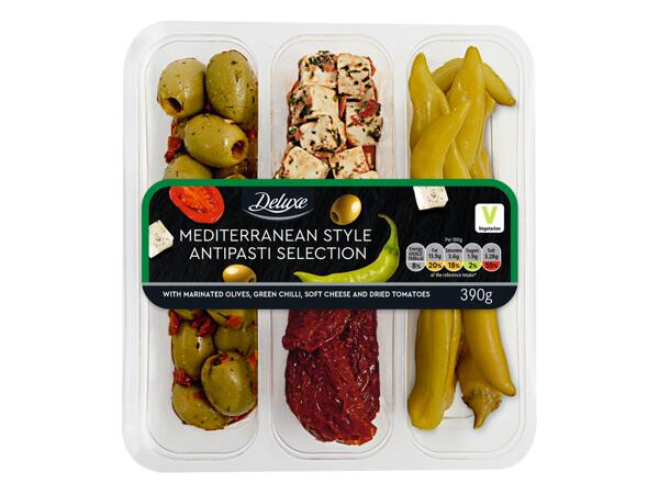 Mixed Mediterranean Antipasti Platter