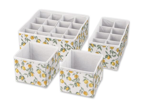 Schubladen-Organizer, 4-teilig