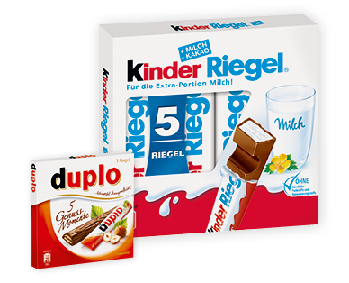 Duplo/Barres FERRERO/KINDER(R)