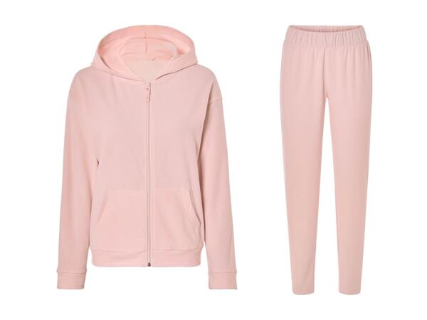 Ladies' fleece tracksuit