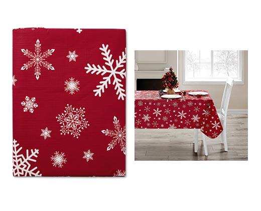 Merry Moments 
 Vinyl Tablecloth