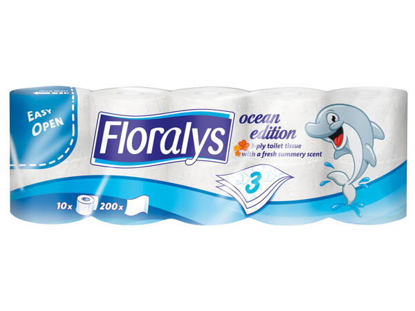 Papier toilette parfumé triple épaisseur