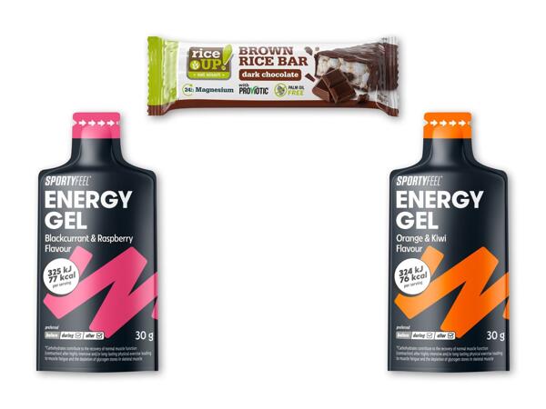 Energygel eller risbar
