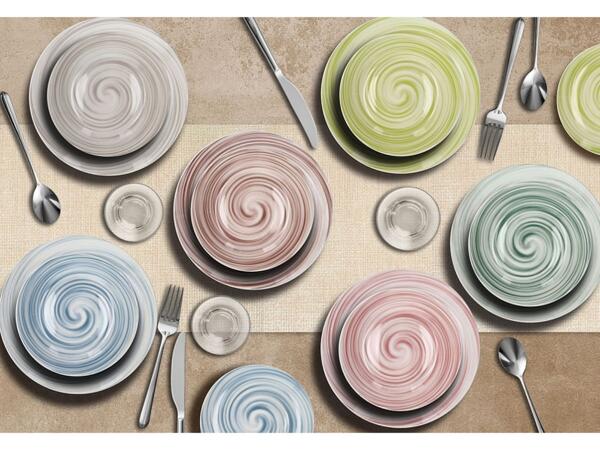 Tableware, 18 pieces