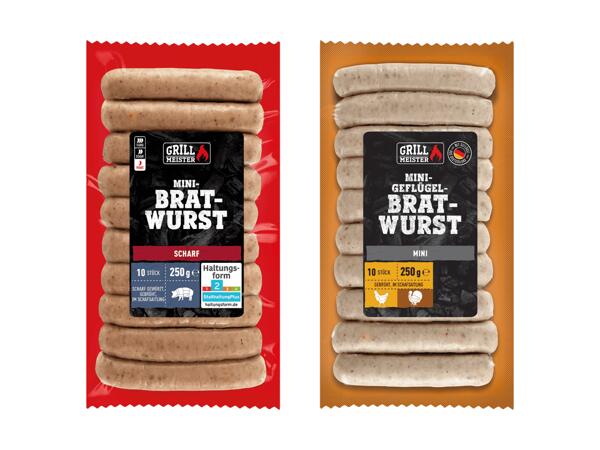 Mini-Bratwurst