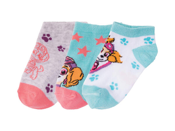 Girls' Trainer Socks "Paw Patrol"