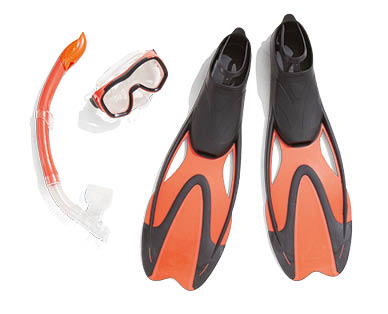 Premium Snorkel and Flipper Set