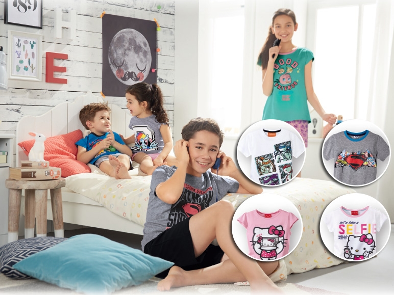 Girls' or Boys' Character Shortie Pyjamas