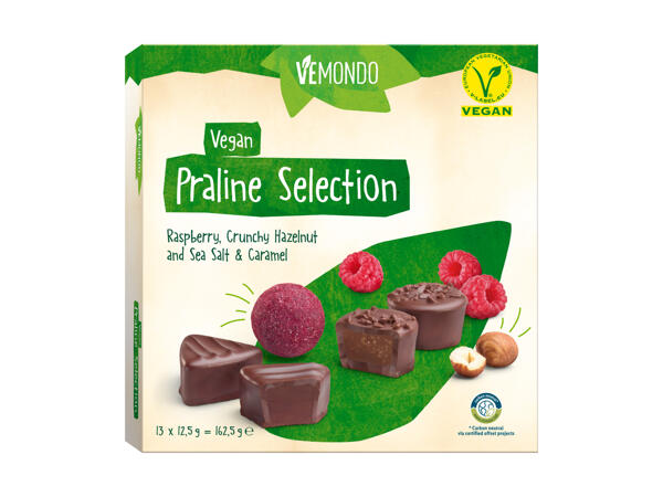 Pralinés végans sans alcool