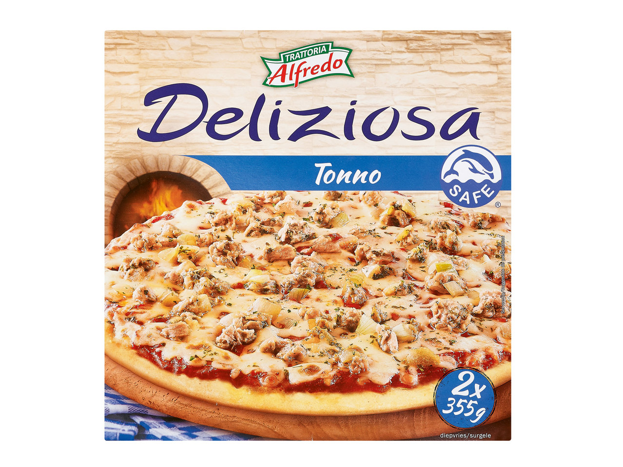 Steinofenpizza Thunfisch