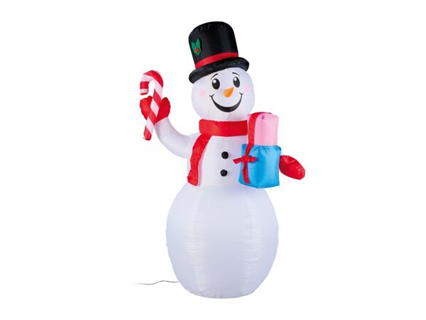Livarno Home Snowman Inflatable LED Christmas Decoration