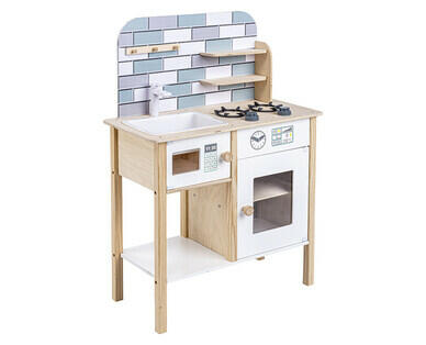 TOYLINO 
 CUISINE/ÉTABLI/ STAND DE GLACIER EN BOIS