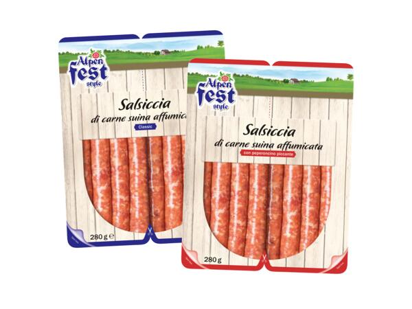 Smoked pork sausage