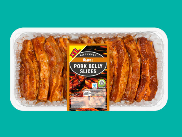 Birchwood Maple Pork Belly Slices