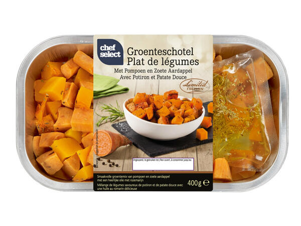 Plat de légumes