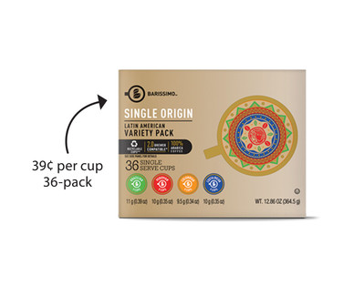 Barissimo Single Origin Single Serve Variety Pack