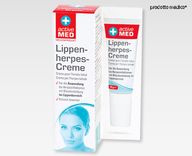 Crema per l'herpes labiale ACTIVE MED