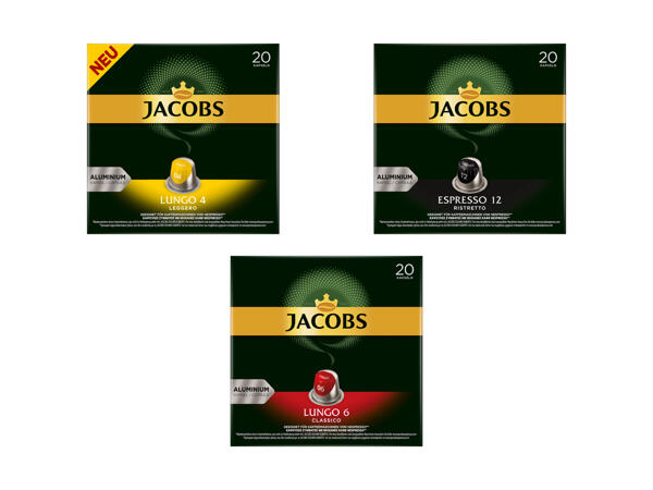 Capsules de café en aluminium Jacobs