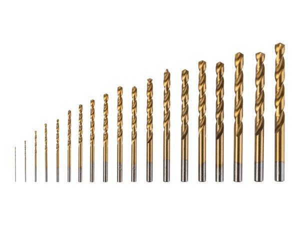 HSS Steel Drill Bit Set - 19 Pieces