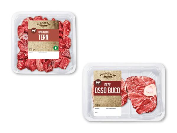 VILSTRUPGÅRD Ungkvæg i tern eller osso buco