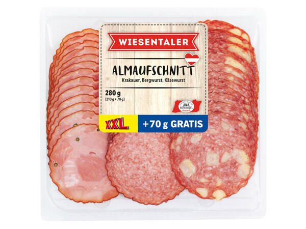 Alm-Aufschnitt 210 g + 70 g gratis