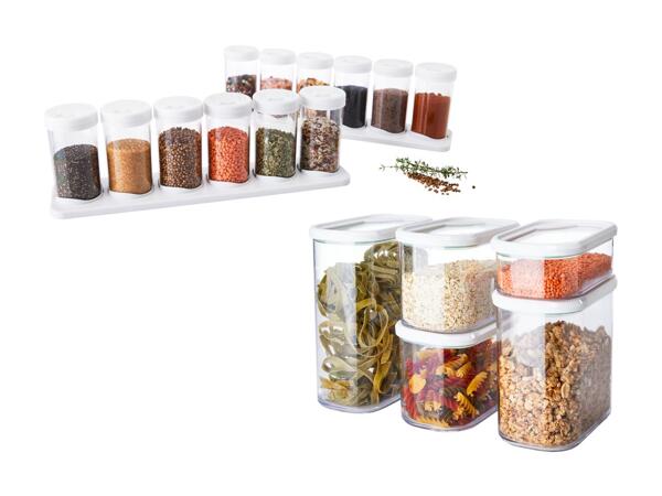 Set de boîtes à provisions/​à épices