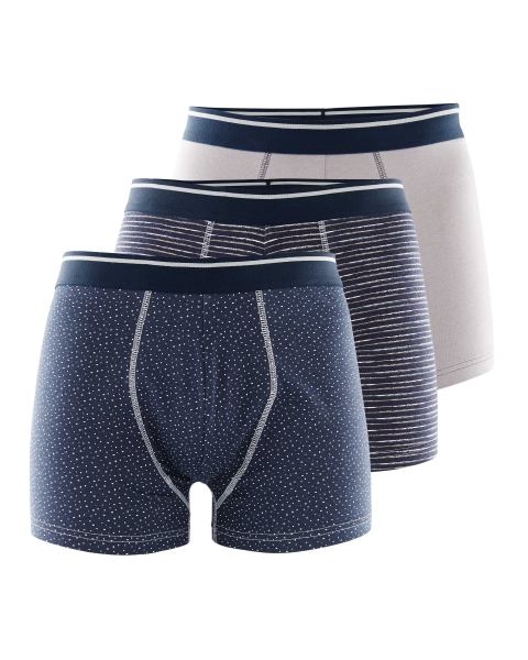 Avenue Jersey Stripe Hipsters 3 Pack