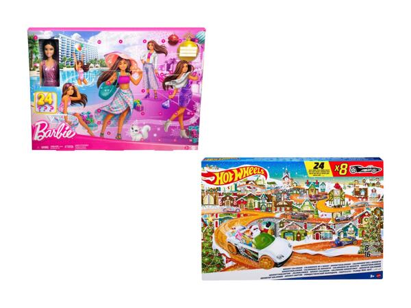 Calendrier de l'avent Barbie/​Hot Wheels