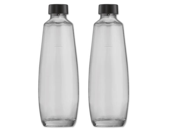 Sodastream(R) Ersatzglasflasche, 2 Stück
