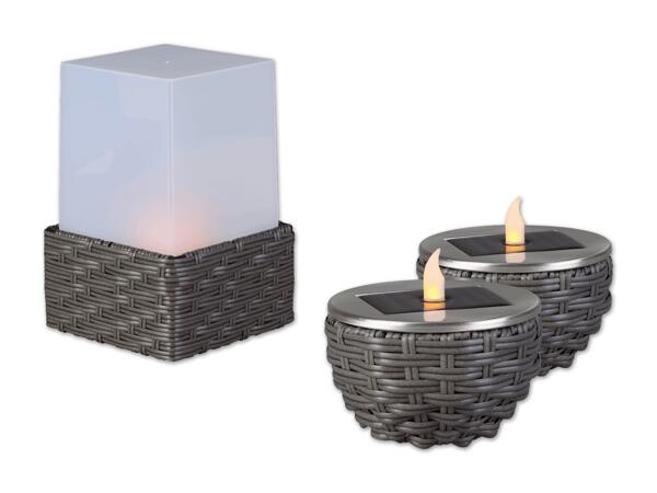 LED-Solarleuchte, 1 oder 2 Stück
