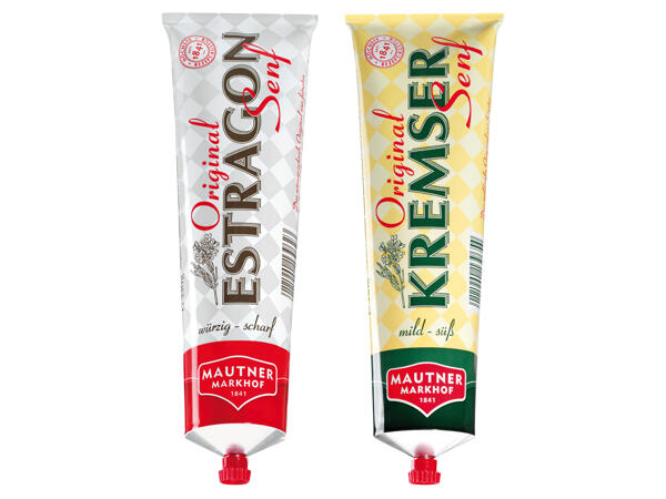 Mautner Markhof Estragon oder Kremser Senf