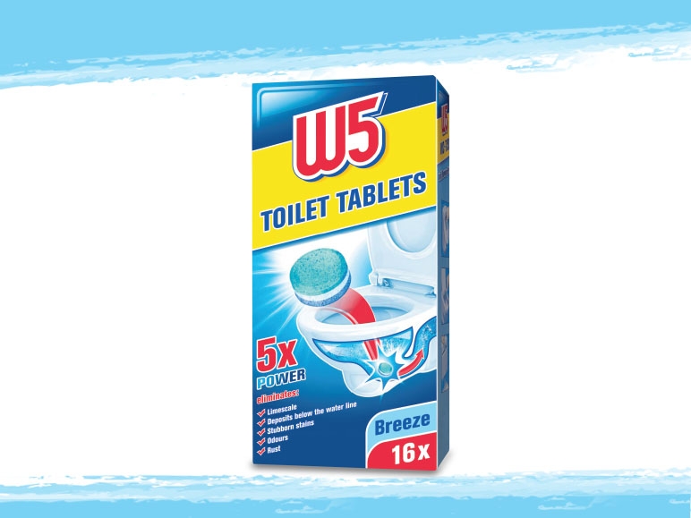 Pastilles nettoyantes pour WC