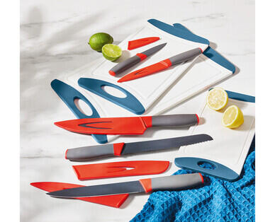 Coloured Knife Set 5pc