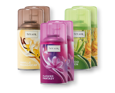 Recharges de parfum d'ambiance en spray MY AIR