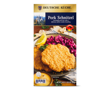 Deutsche Küche Pork Schnitzel
