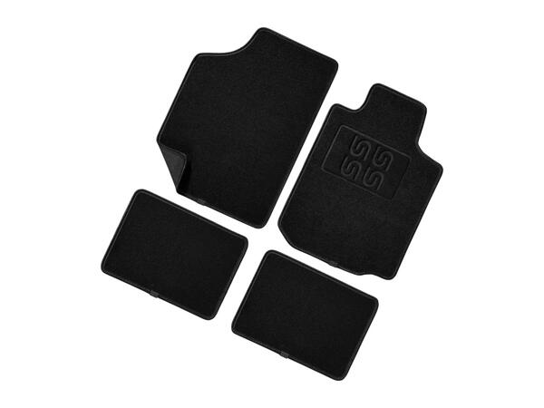 Ultimate Speed Black RS Racing Car Mat Set - 4 Piece Set